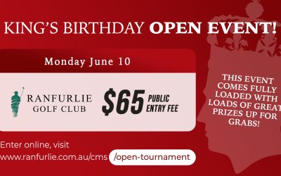 King’s Birthday Open Event at Ranfurlie Golf Club